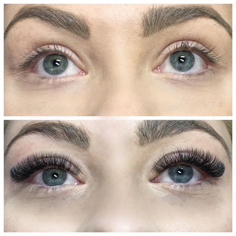 Before and after Glamorous Look Russian Volume Lashes | Russian volume lashes, Volume lashes ...