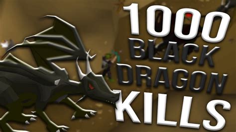 Brutal black dragons are slayer monsters found in the catacombs of kourend. Loot From 1,000 Black Dragons - YouTube