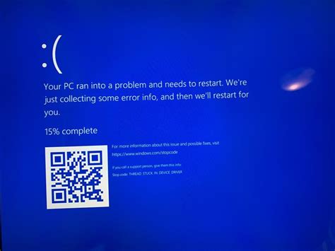 bsod crash caused by thread stuck in device driver error microsoft community