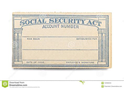 Check out our social security card selection for the very best in unique or custom, handmade pieces from our business & calling cards shops. Old Social Security Act Card Stock Image - Image of isolated, aged: 122930343