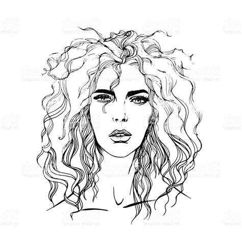 Female Face Sketch Images At Explore
