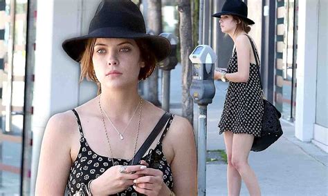 Ashley Benson Shows She Natural Beauty As She Wears A Flowing Frock And Oxford Flats To Go