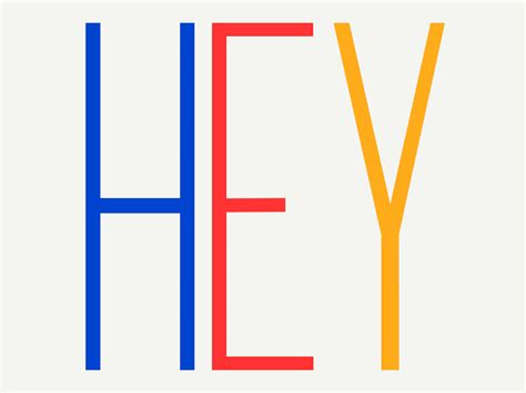 Hey By Mat Voyce On Dribbble