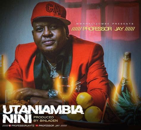 Audio Professor Jay Utaniambia Nini Download Dj Mwanga In 2021