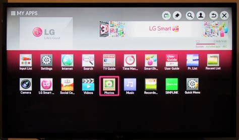 Click the more apps button. Dumb user, Smart TV - LG 42LN570 review