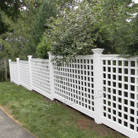 Lattice Privacy Fence Trellis Fence Privacy Fence Designs Garden