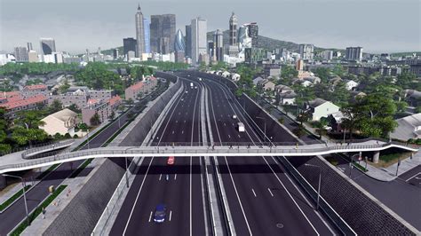 Highway Through The City Rcitiesskylines