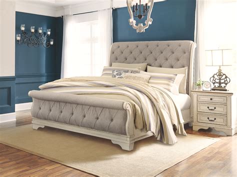 Realyn Queen Sleigh Bed By Signature Design By Ashley Nis414208667
