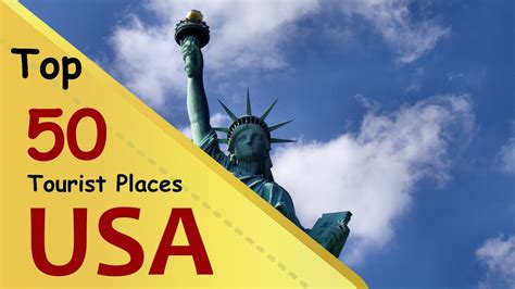 Usa Top 50 Tourist Places United States Of America Tourism Youtube