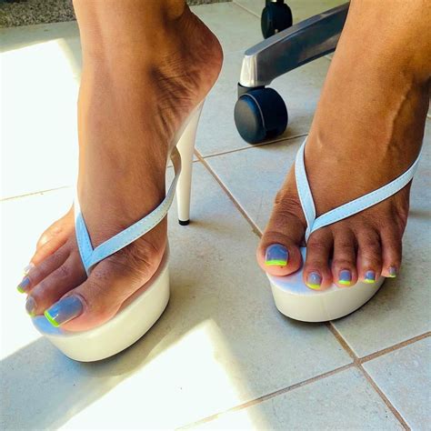 Watchheels On Instagram Kim White High Heel Platform Thongs