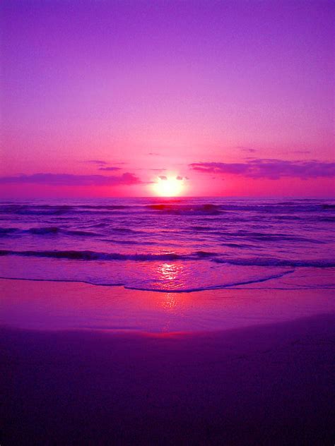 Purple Sunrise Photograph By Richie Tatum Fine Art America