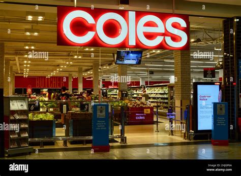 Coles Supermarket Australia Hi Res Stock Photography And Images Alamy