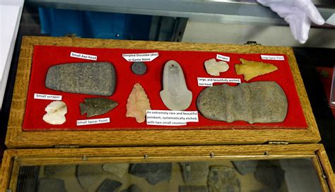 Extraordinary Finds Native American Artifacts On Display At Blount