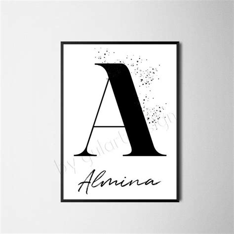Jurassic park & jurassic world. Nameposter, giftideas, Initialenposter, Geschenkideen ...