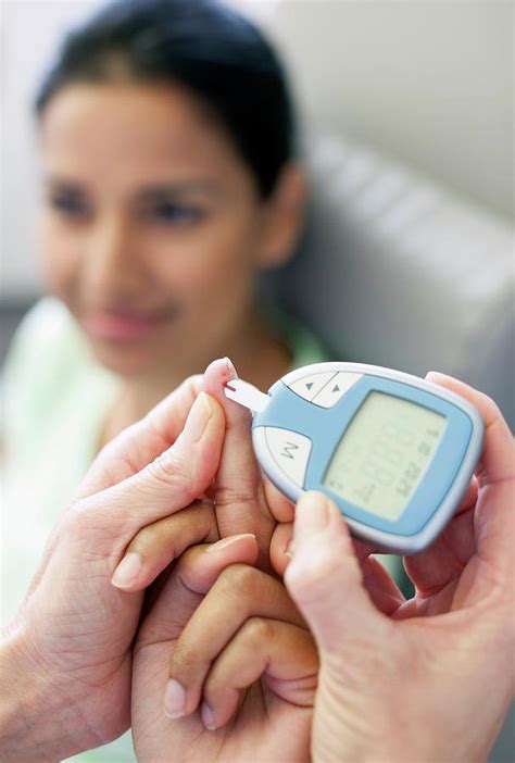 Blood Glucose Test Photograph By Science Photo Library