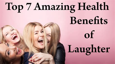 Top 7 Amazing Health Benefits Of Laughter Youtube