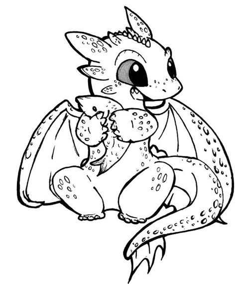 Train your dragon colouring pages. Chibi Toothless Eat Fish in How to Train Your Dragon ...