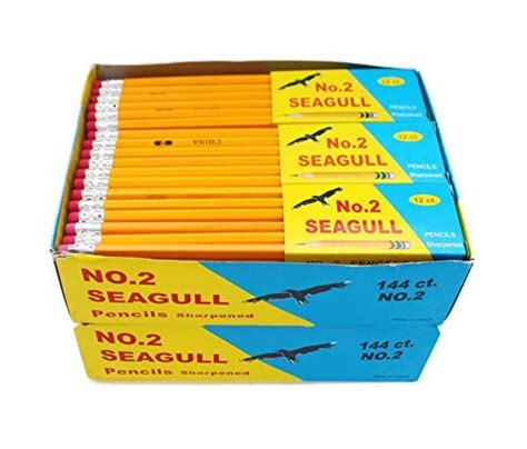Pencils Pre Sharpened No 2 144box 2 Boxes Of 144 New Improved Eraser