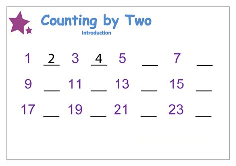 Count By Twos Worksheets Activity Shelter