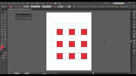 And it's gonna be a big poster, it's gonna be a 24 by 36 poster. Adobe Illustrator CC Rectangular Grid Tool - YouTube