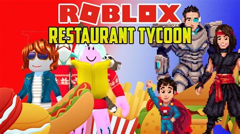 It's still in beta but it's awesome! Roblox: LET'S PLAY WITH FOOD! (Restaurant Tycoon) - YouTube