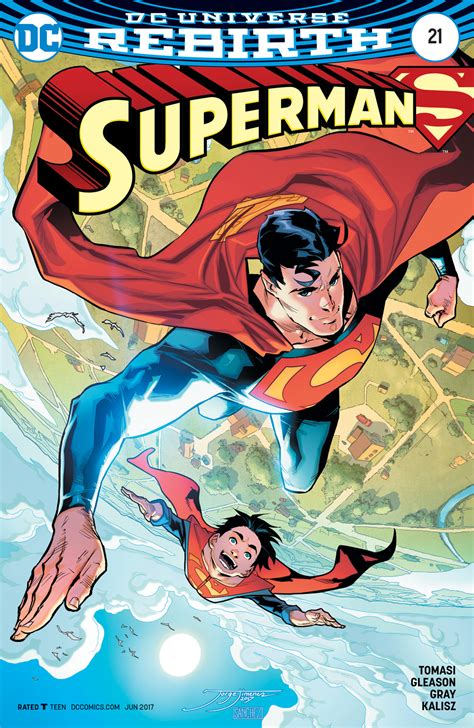 Feb170167 Superman 21 Var Ed Previews World