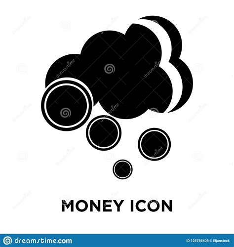 Money vector illustration with filled line design isolated on white background money clip art. Money Icon Vector Isolated On White Background, Logo ...