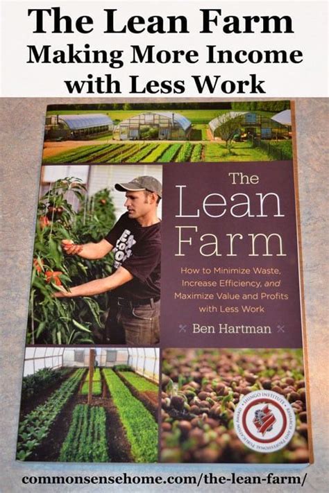 The Lean Farm Making More Income With Less Work Garden Help Farm