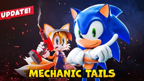 Sonic Speed Simulator Mechanic Tails Update Log And Patch Notes Try