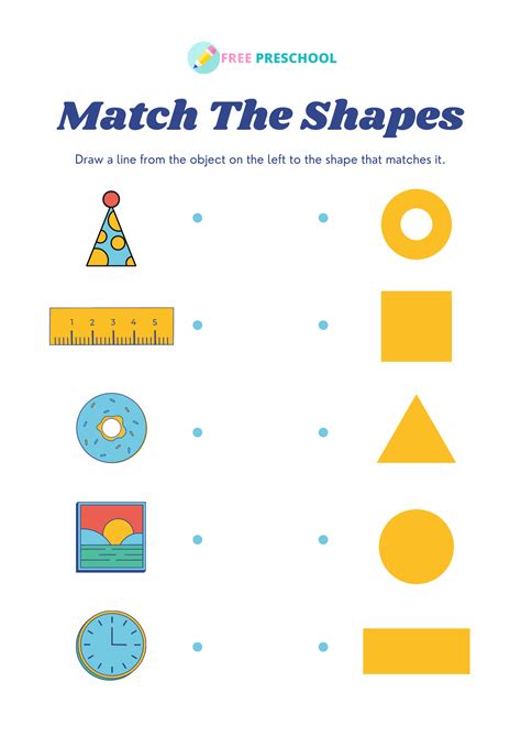 Activities For Teaching Shapes Free Preschool
