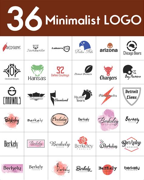 36 Minimalist Logo Pack 2 By Creative Mount Thehungryjpeg