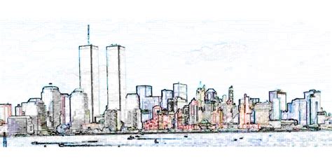 Twin Towers New York World Trade Gratis Vectorafbeelding Op Pixabay