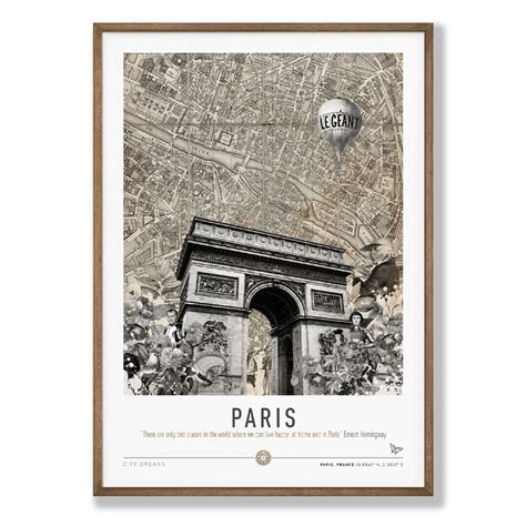 Paris Poster France Poster Paris Skyline Poster Paris Etsy