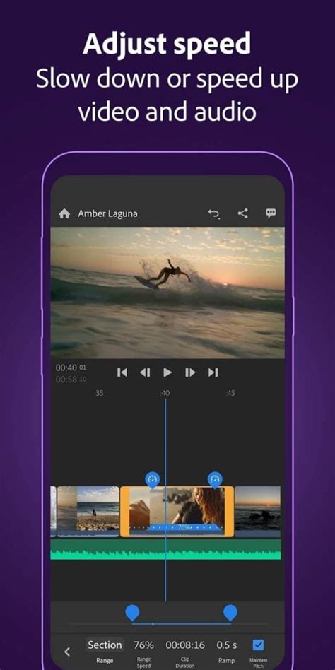On the first run of the program, you're treated to a tutorial that shows tooltips pointing to the screen elements you'll be using. Adobe Premiere Rush MOD APK 1.5.8.3306 Download (PRO Unlocked)