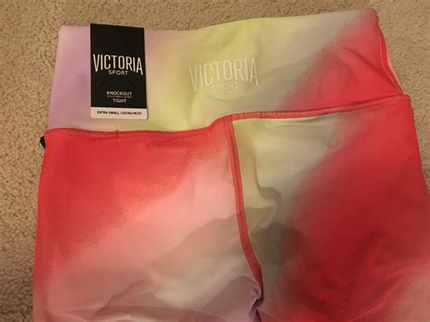 Victoria S Secret Sport Knockout Cali Haze Mesh Tight Rainbow Yoga Pant Xs 69 Ebay