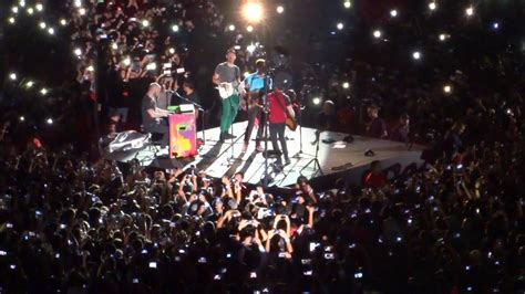 Coldplay In my place Estadio Nacional del Perú 5 de abril de 2016