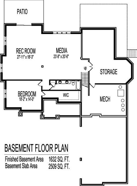 We hope you can use them for inspiration. 2 Story House Floor Plans 6 Bedroom Craftsman Home Design ...