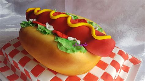 Hot Dog Cake