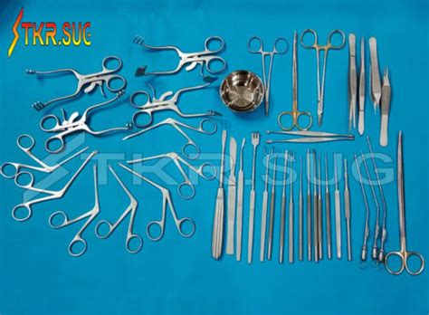 Tympanoplasty Micro Ear Surgery Surgical Instruments Set 41 Pcs