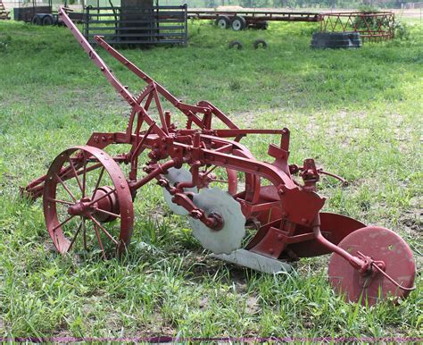 Antique Two Bottom Plow In Kingsville Mo Item O9304 Sold Purple Wave