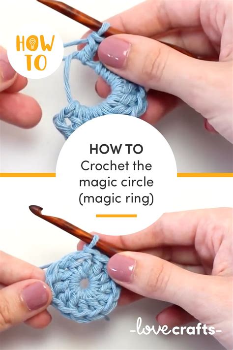 How To Crochet Magic Ring Magic Circle Lovecrafts Magic Circle
