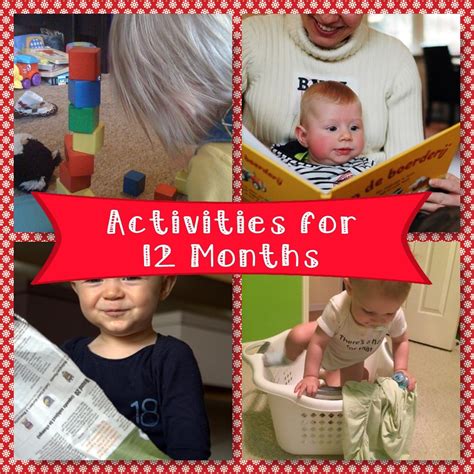 Activities For 12 Months Baby Learning Toddler Activities Activities