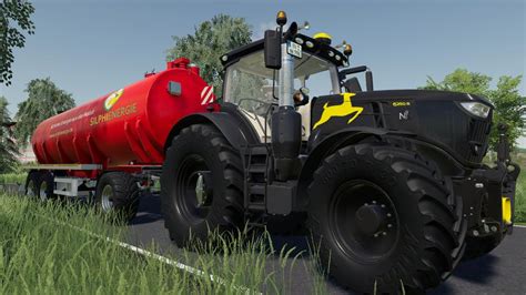 Tractor Fbm Team John Deere 6r V1000 Farming Simulator 22 Mod