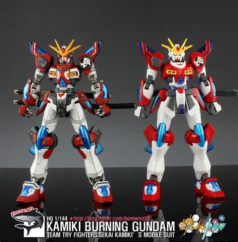 Gundam Guy Hgbf 1144 Kamiki Burning Gundam Customized Build