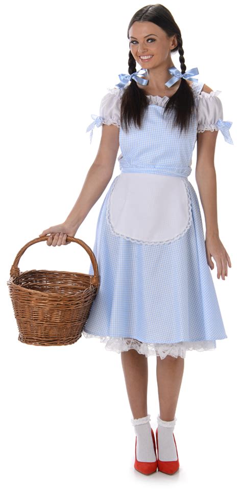 Dorothy Ladies Fancy Dress World Book Day Week Character Womens Adults