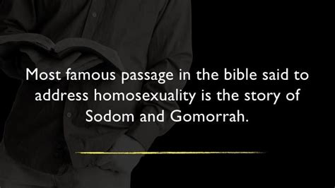 Bible Really Say About Homosexuality