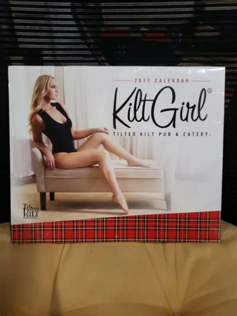 TILTED KILT GIRL Pub Eatery Kilt Girl Bikini Swimsuit Calendar NEW SEALED PicClick