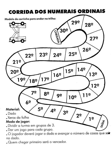 Nosso Espaço Da Educação Mais De 30 Jogos Matemáticos Para Imprimir