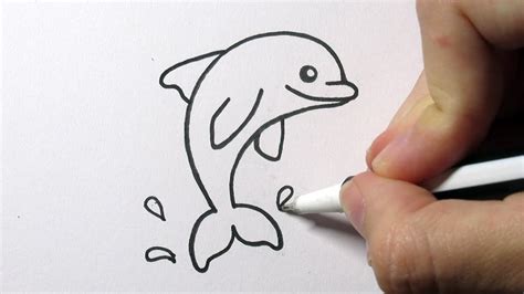Hoe Teken Je Een Dolfijn Dolfijnen Tekenen Leer Tekenen Theme Loader