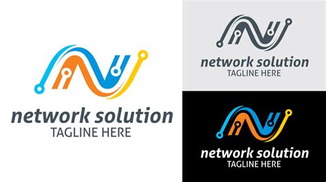 Network Solution Logo Logos And Graphics